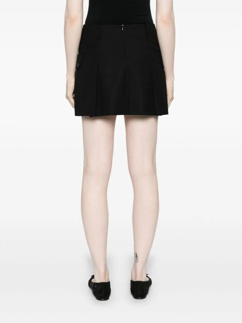 SANDRO  A-line twill miniskirt
