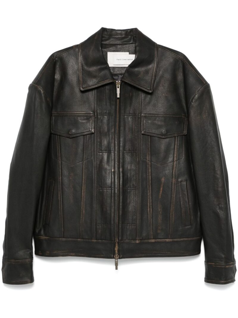 Feng Chen Wang  leather jacket