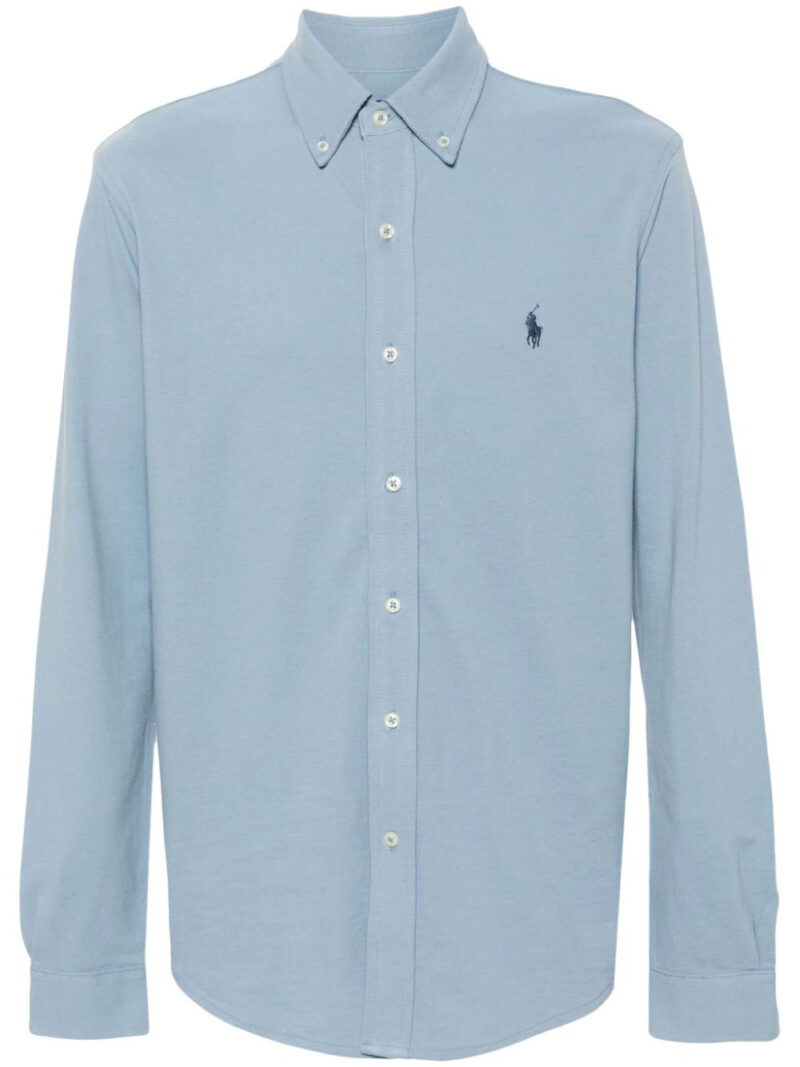 Polo Ralph Lauren  Polo Pony-embroidered cotton shirt