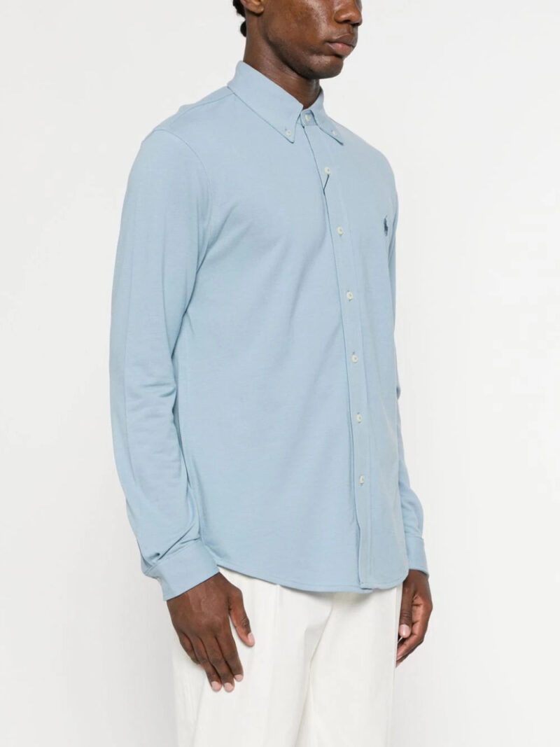 Polo Ralph Lauren  Polo Pony-embroidered cotton shirt