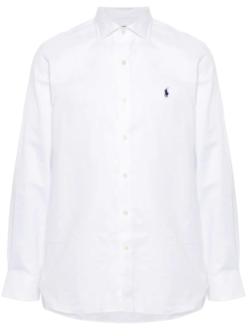 Polo Ralph Lauren  Polo Pony-embroidered cotton shirt