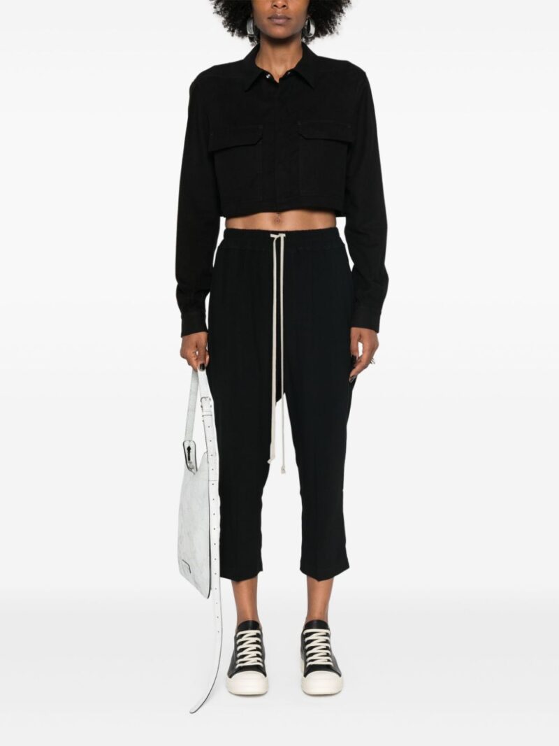 Rick Owens  Astaires cropped trousers