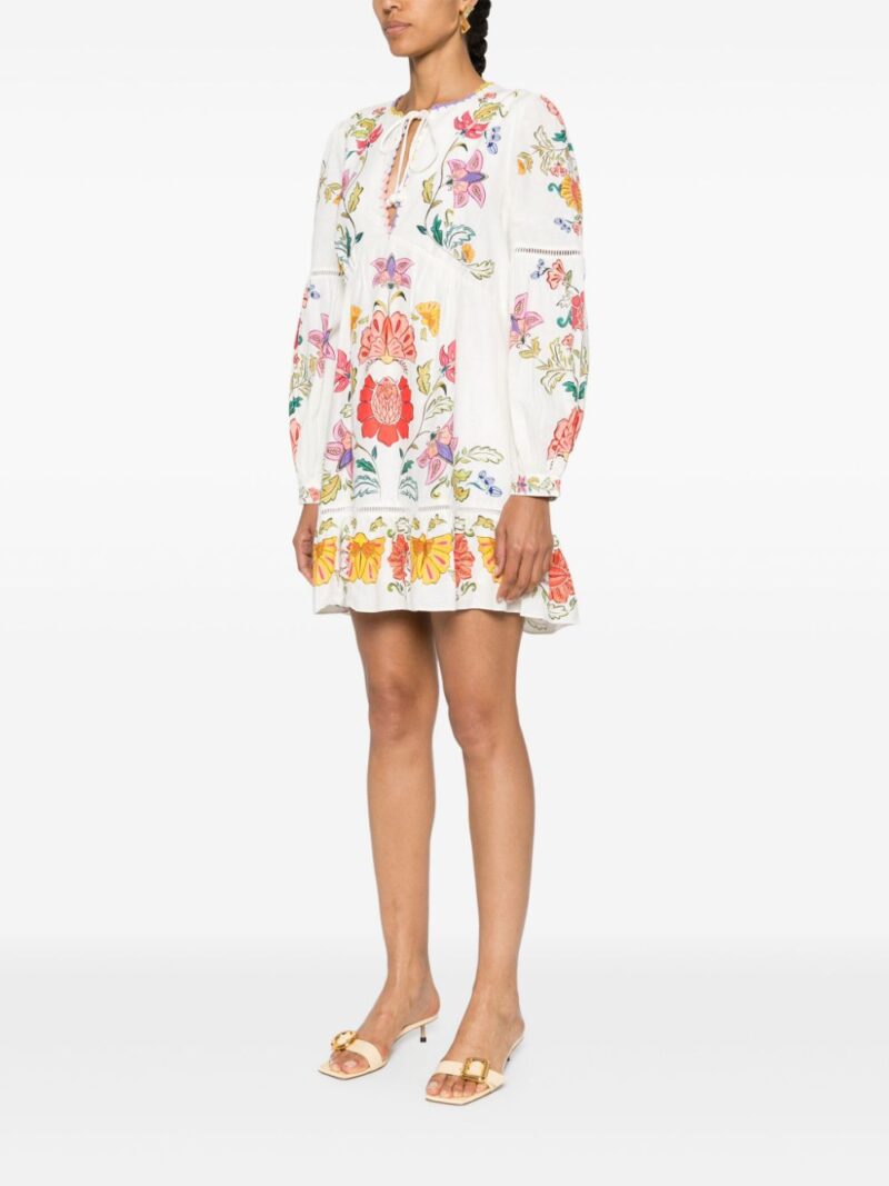FARM Rio  Floral Insects mini dress
