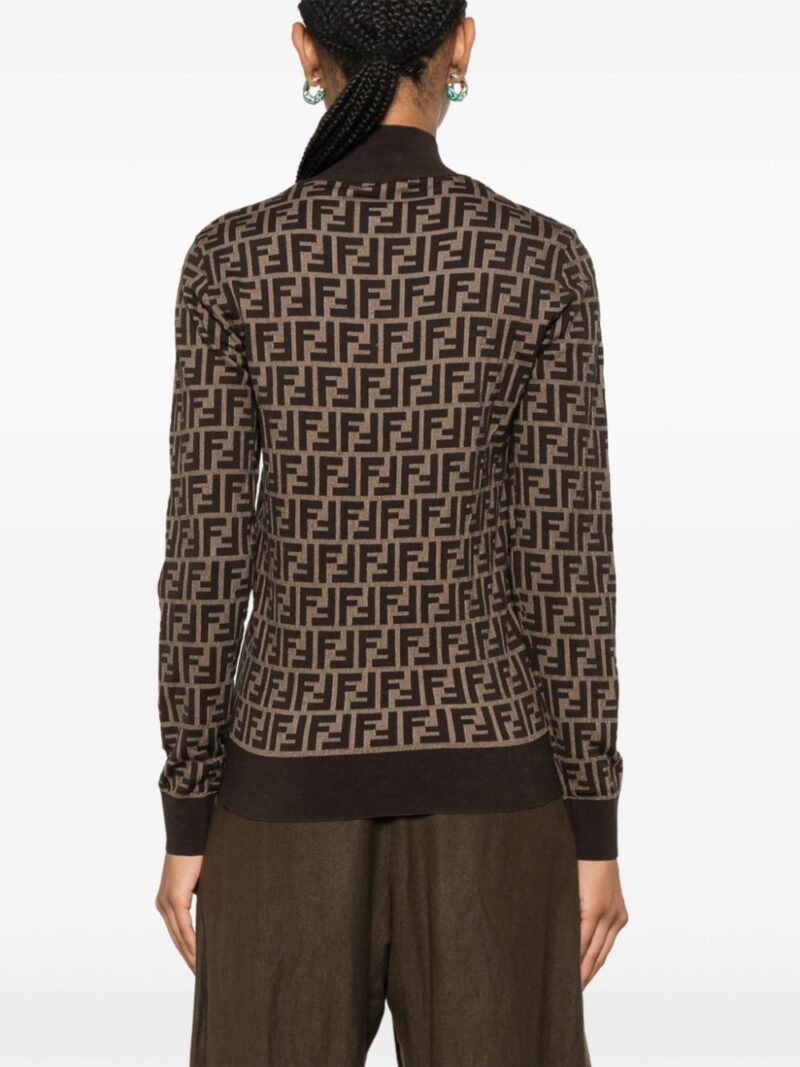 FENDI  FF-jacquard sweater