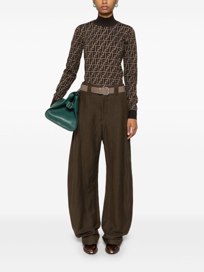 FENDI  FF-jacquard sweater