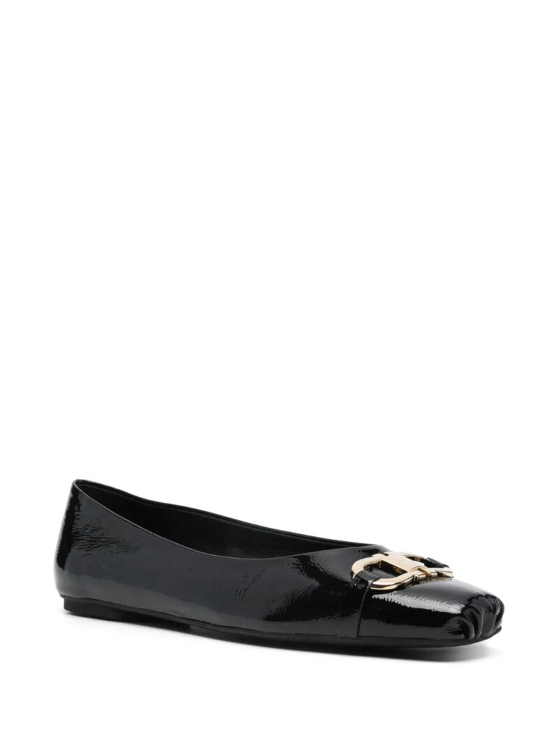 Ferragamo  Gancini-buckle ballerina shoes