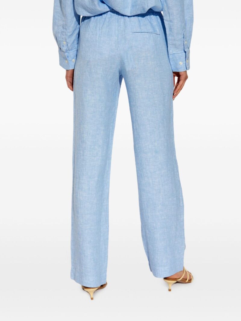 SAMSOE SAMSOE  Hoys mid-rise straight-leg trousers