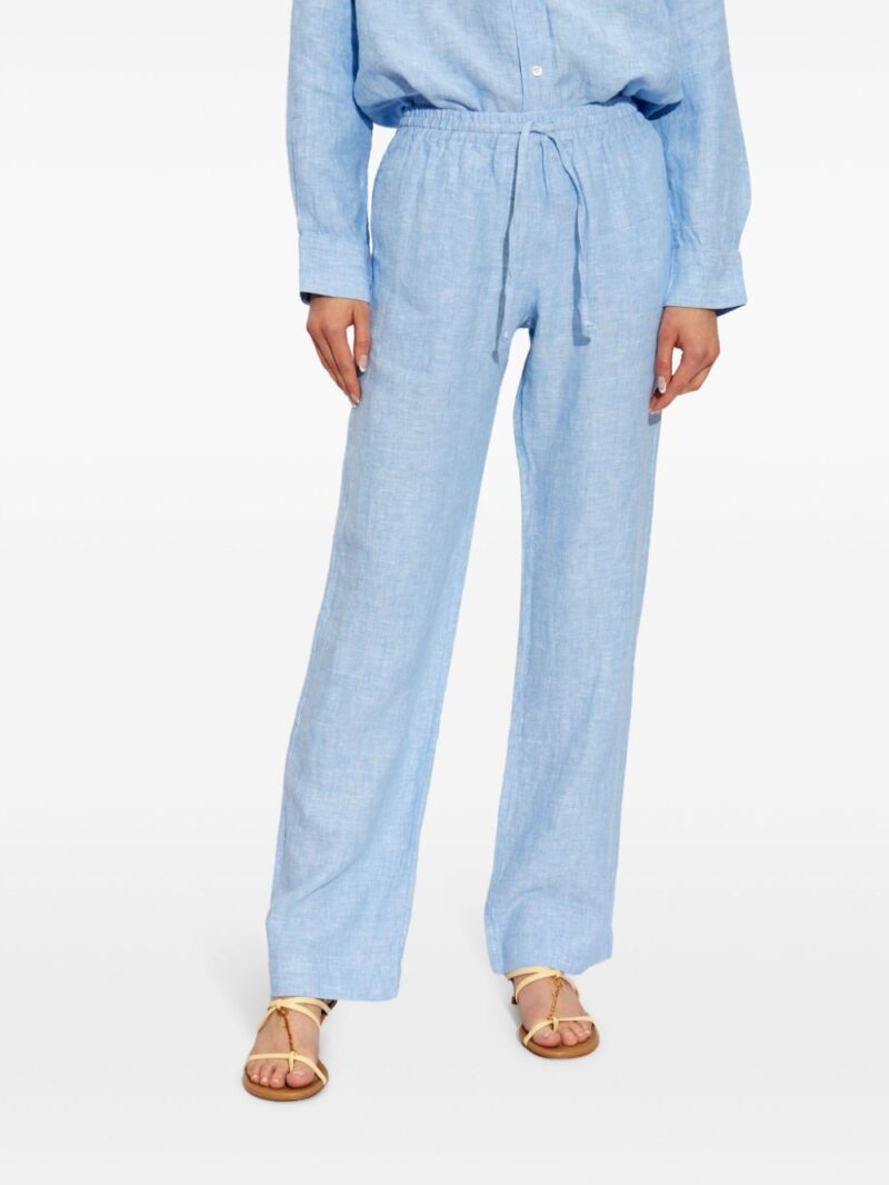 SAMSOE SAMSOE  Hoys mid-rise straight-leg trousers
