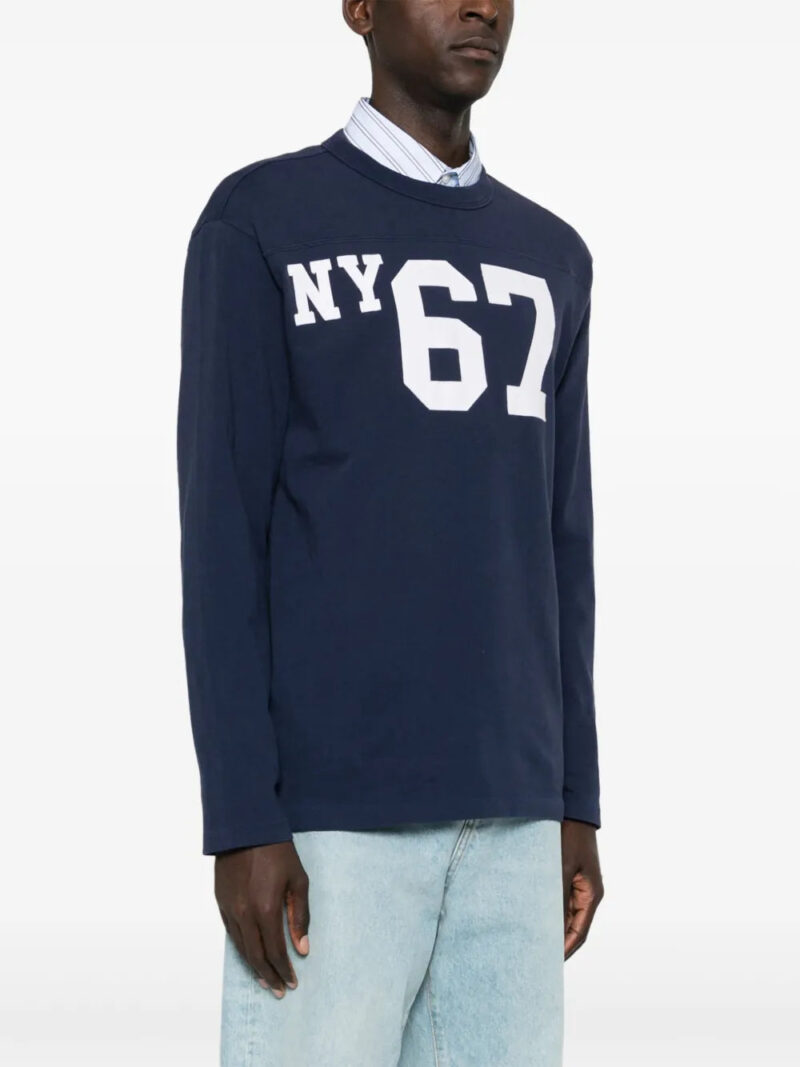 Polo Ralph Lauren  number-patches cotton sweatshirt