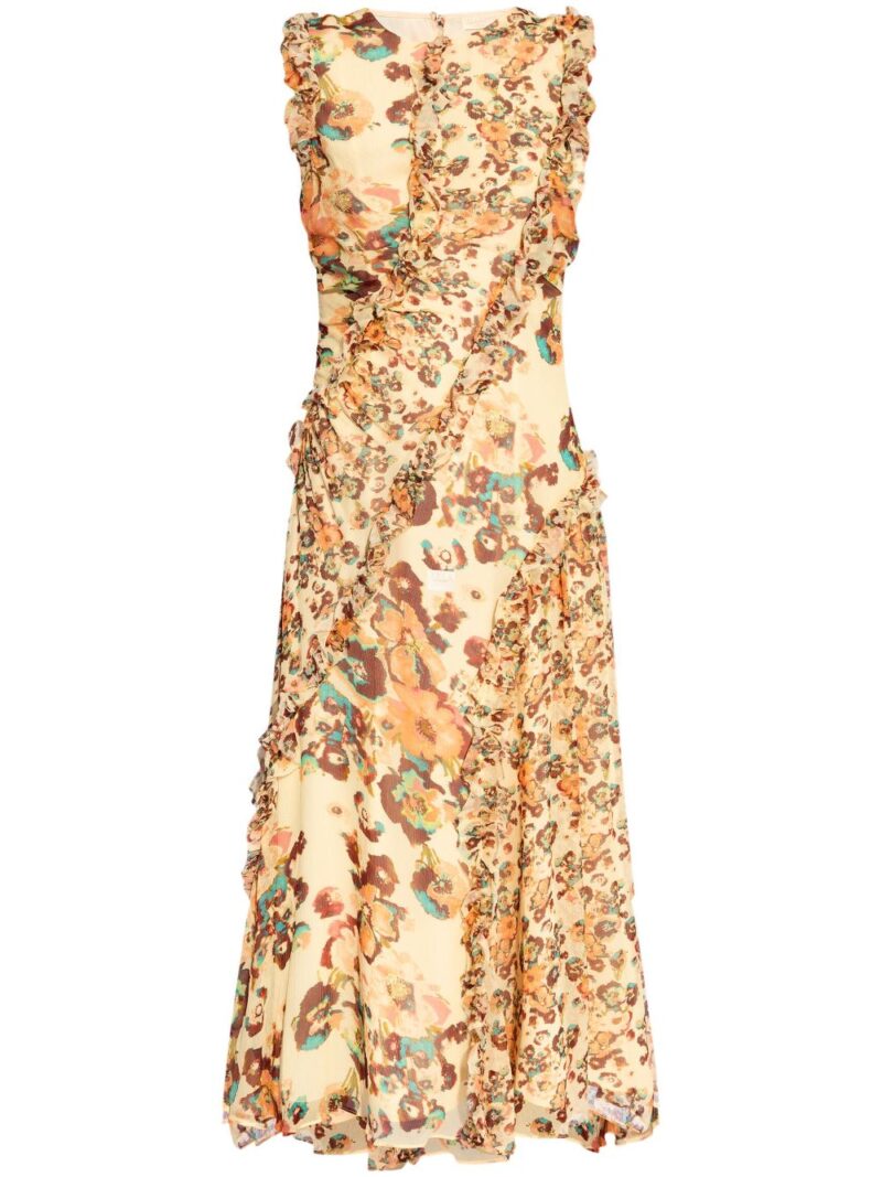 Ulla Johnson  Avrelie floral-print silk dress