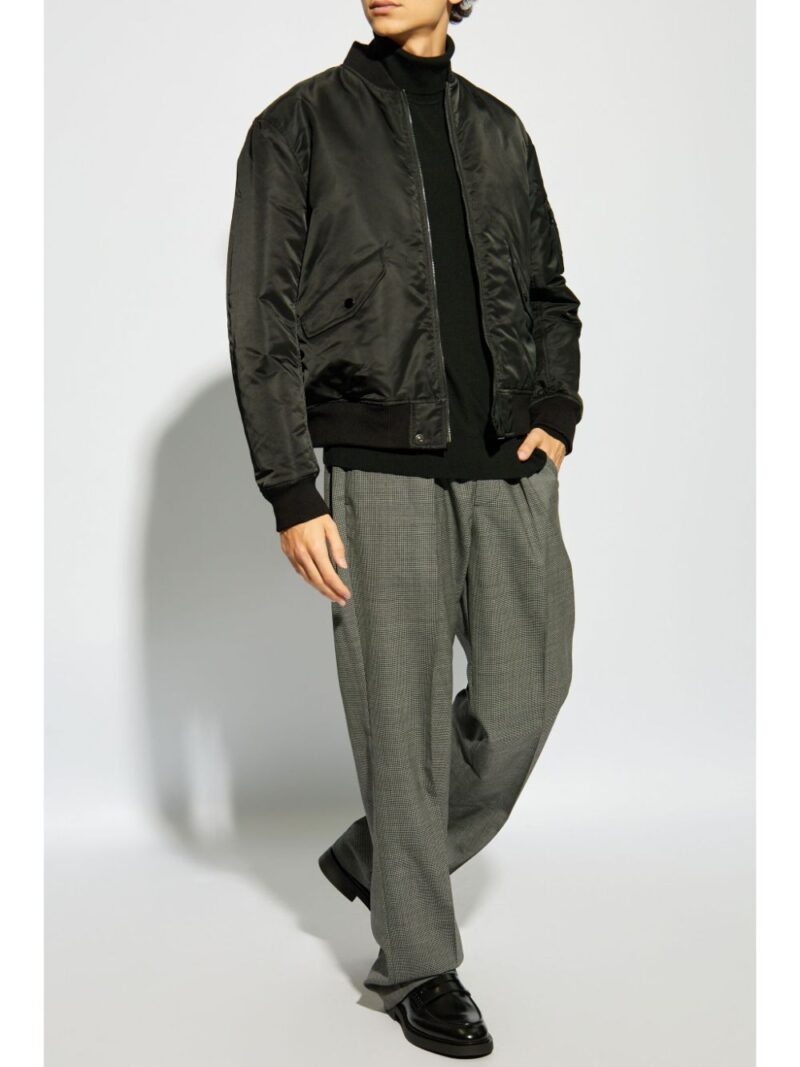 Salvatore Santoro  leather bomber jacket