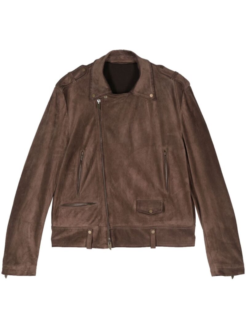 Salvatore Santoro  suede jacket