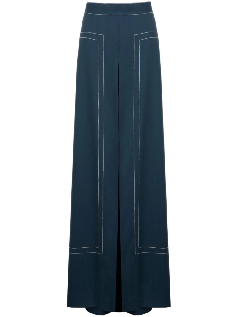 Ports 1961  contrast-stitching trousers
