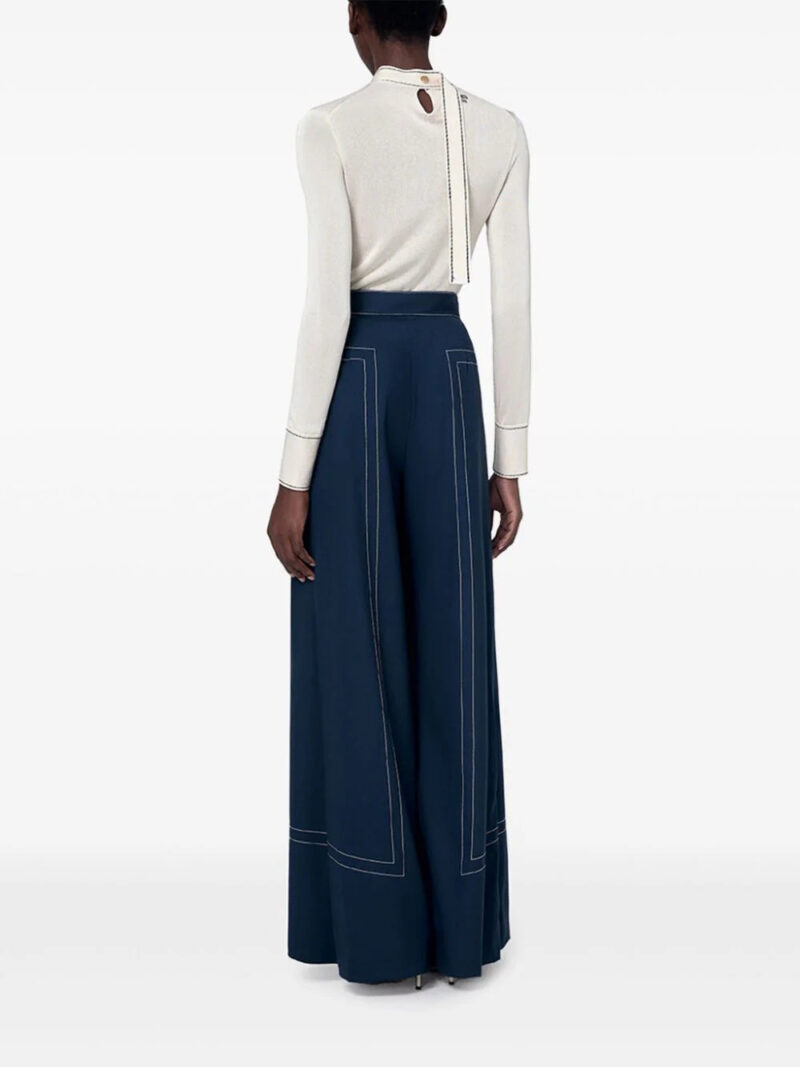 Ports 1961  contrast-stitching trousers