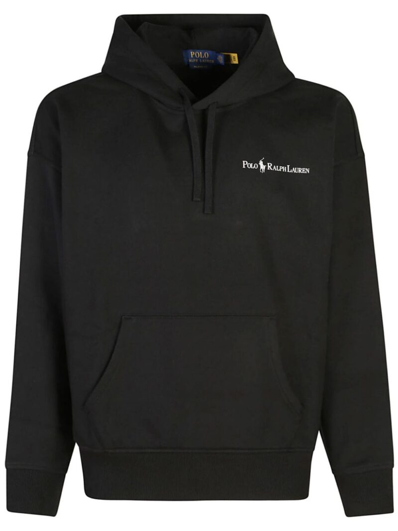 Polo Ralph Lauren  logo-print drawstring hoodie