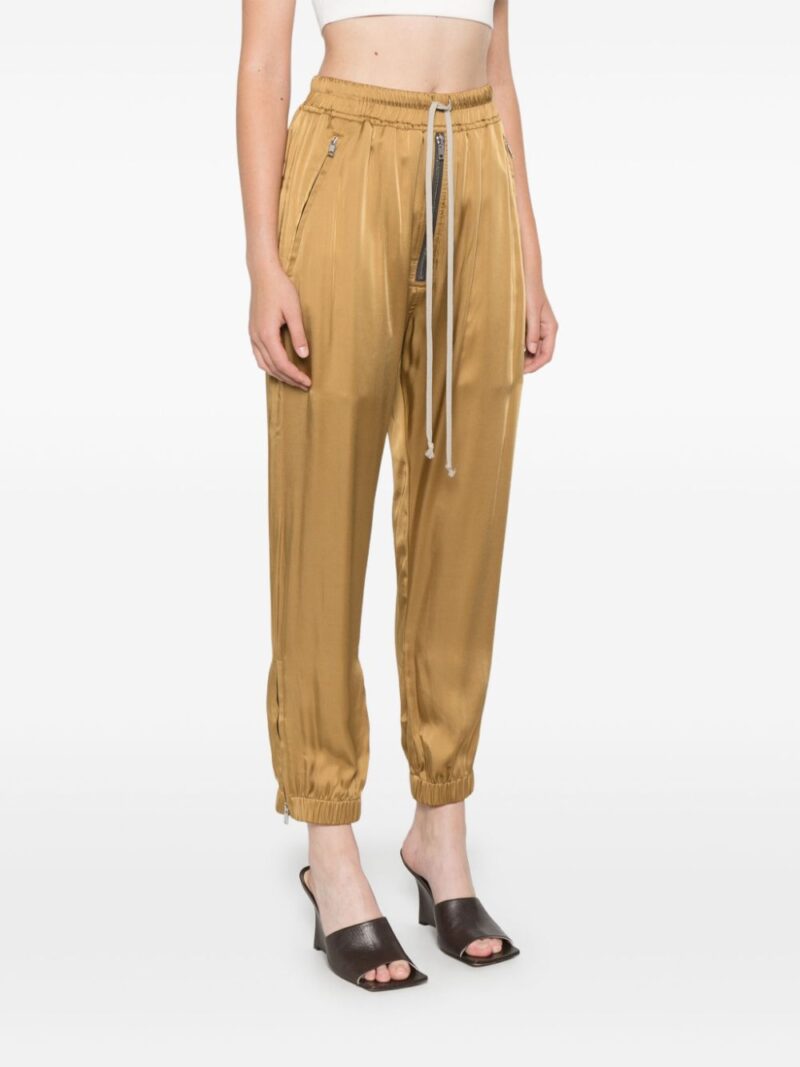 Rick Owens  charmeuse track pants