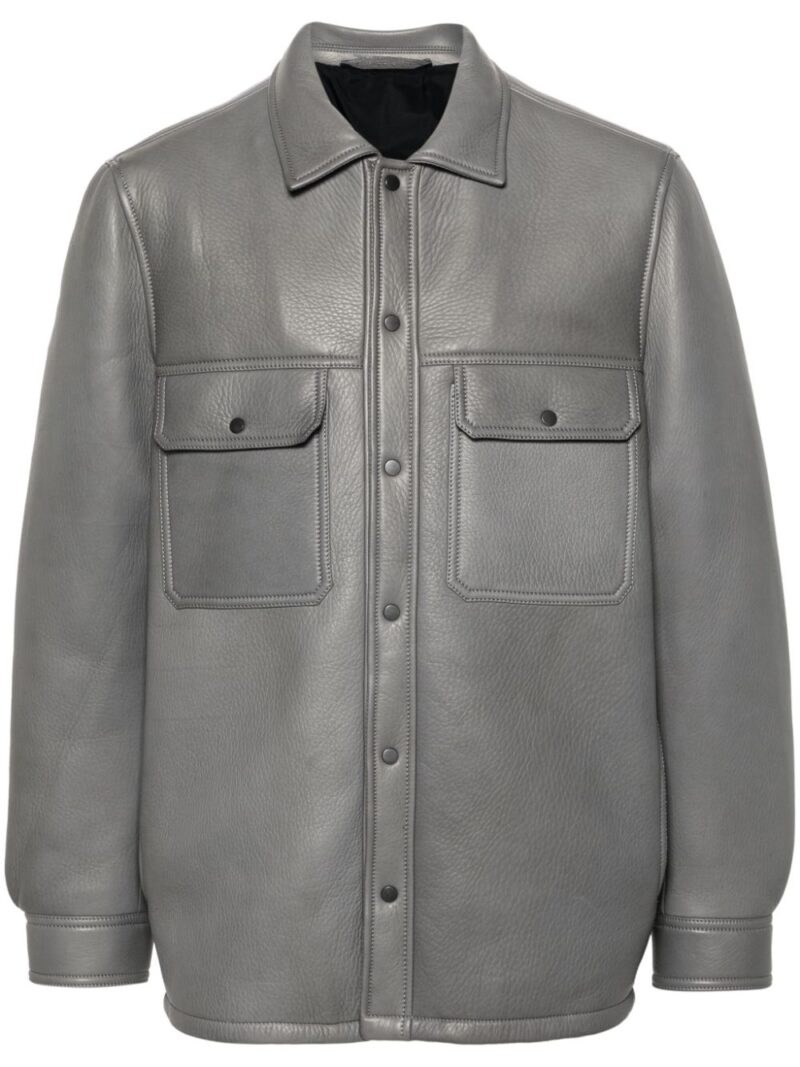 Salvatore Santoro  logo-plaque jacket