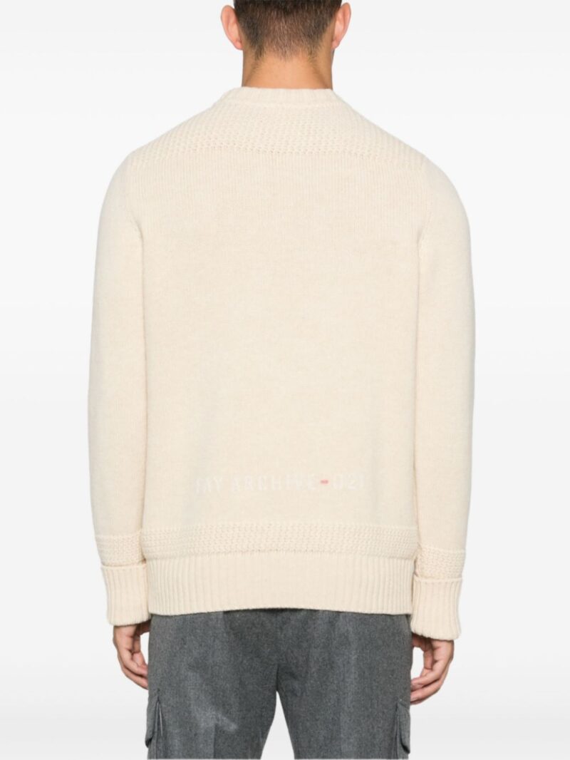 Fay  logo-print sweater