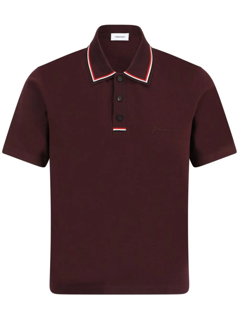 Ferragamo  autograph polo shirt