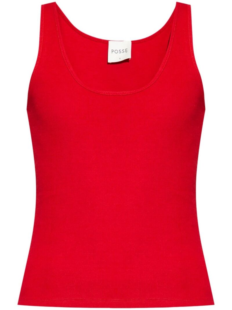 Posse  ribbed tank top