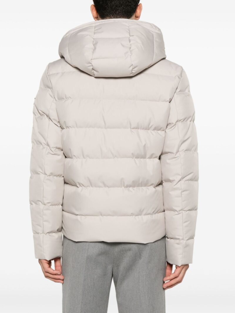 Fay  logo-patch padded jacket