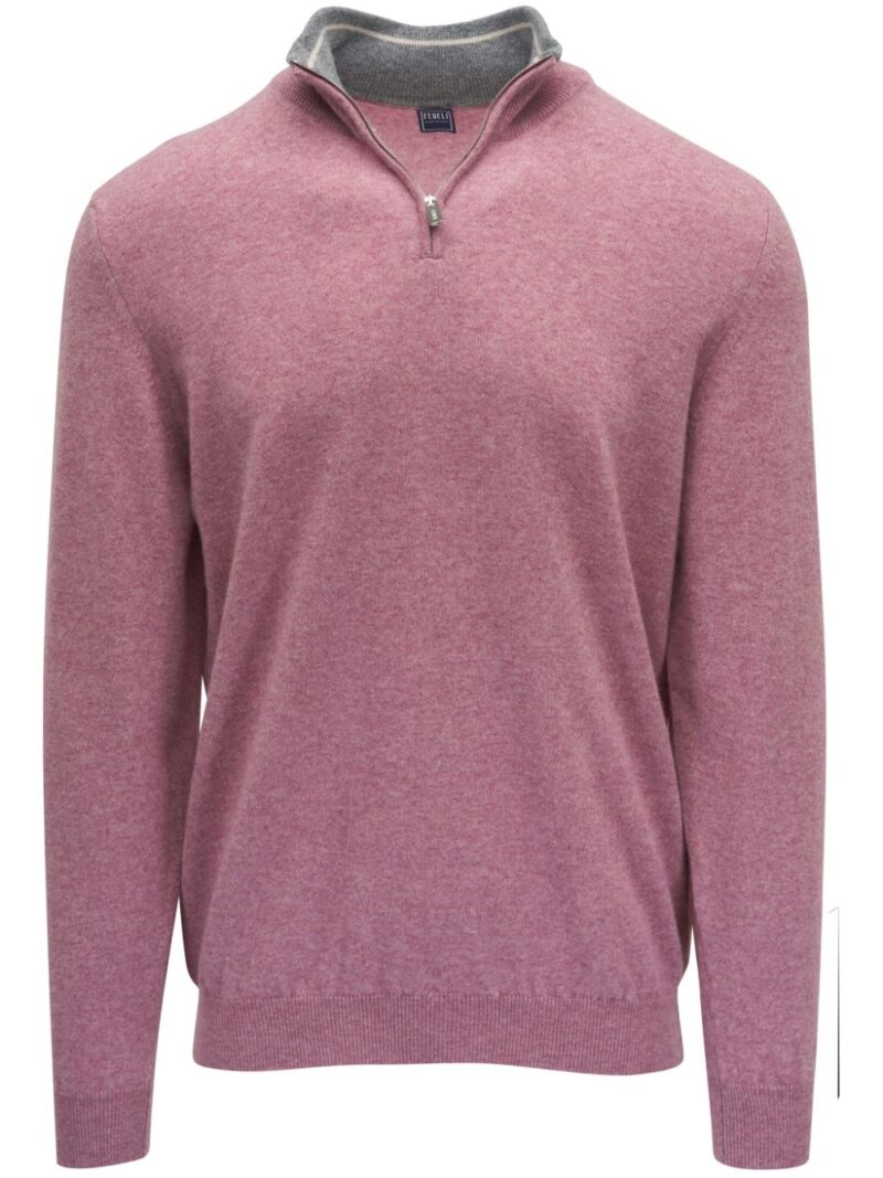 Fedeli  half-zip sweater