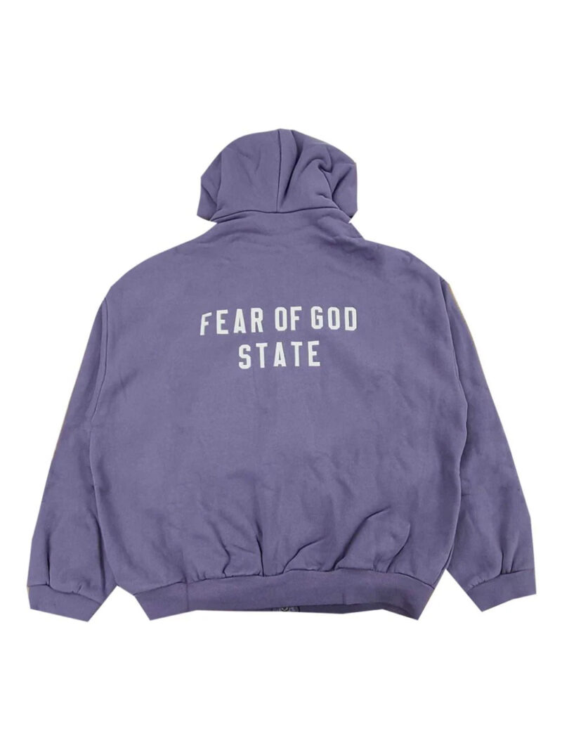 FEAR OF GOD ESSENTIALS  logo-print hoodie
