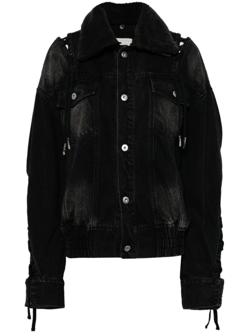 Feng Chen Wang  deconstructed denim jacket