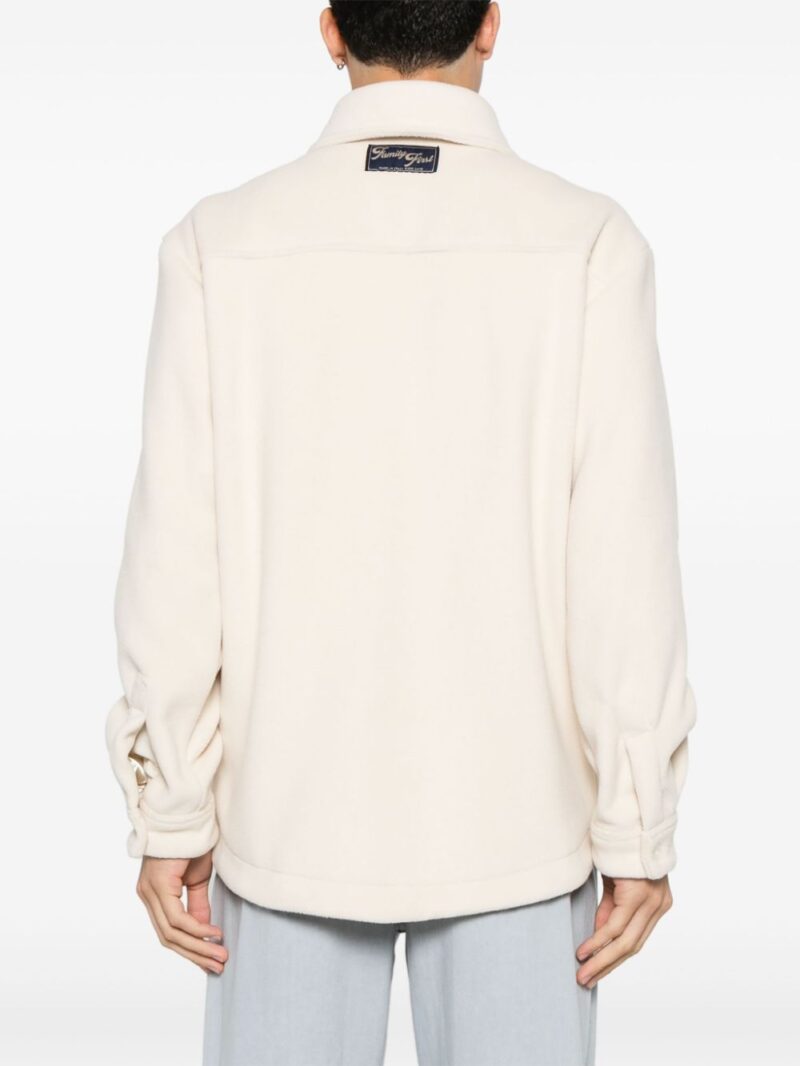 Family First  brushed-effect shirt jacket