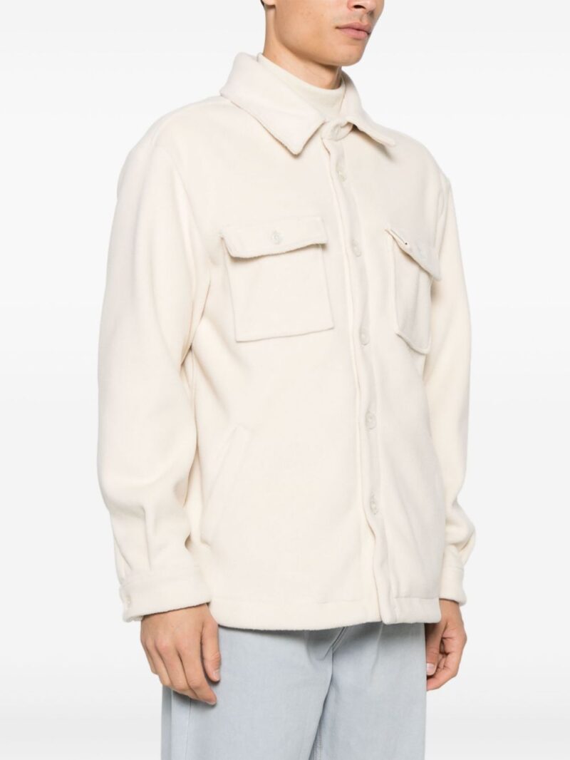 Family First  brushed-effect shirt jacket