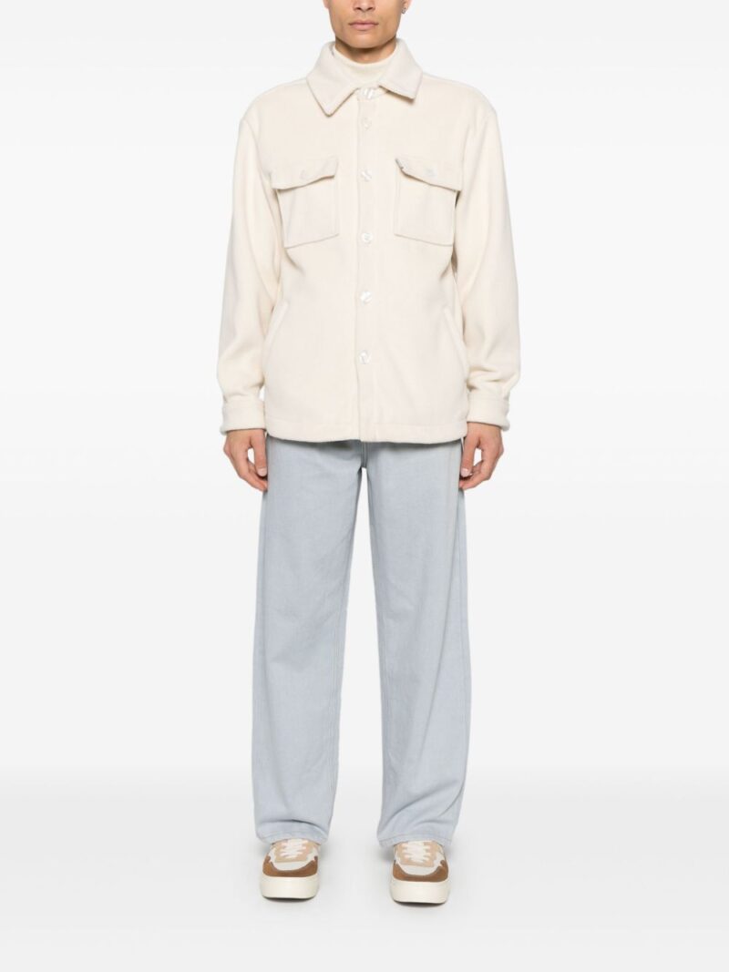 Family First  brushed-effect shirt jacket