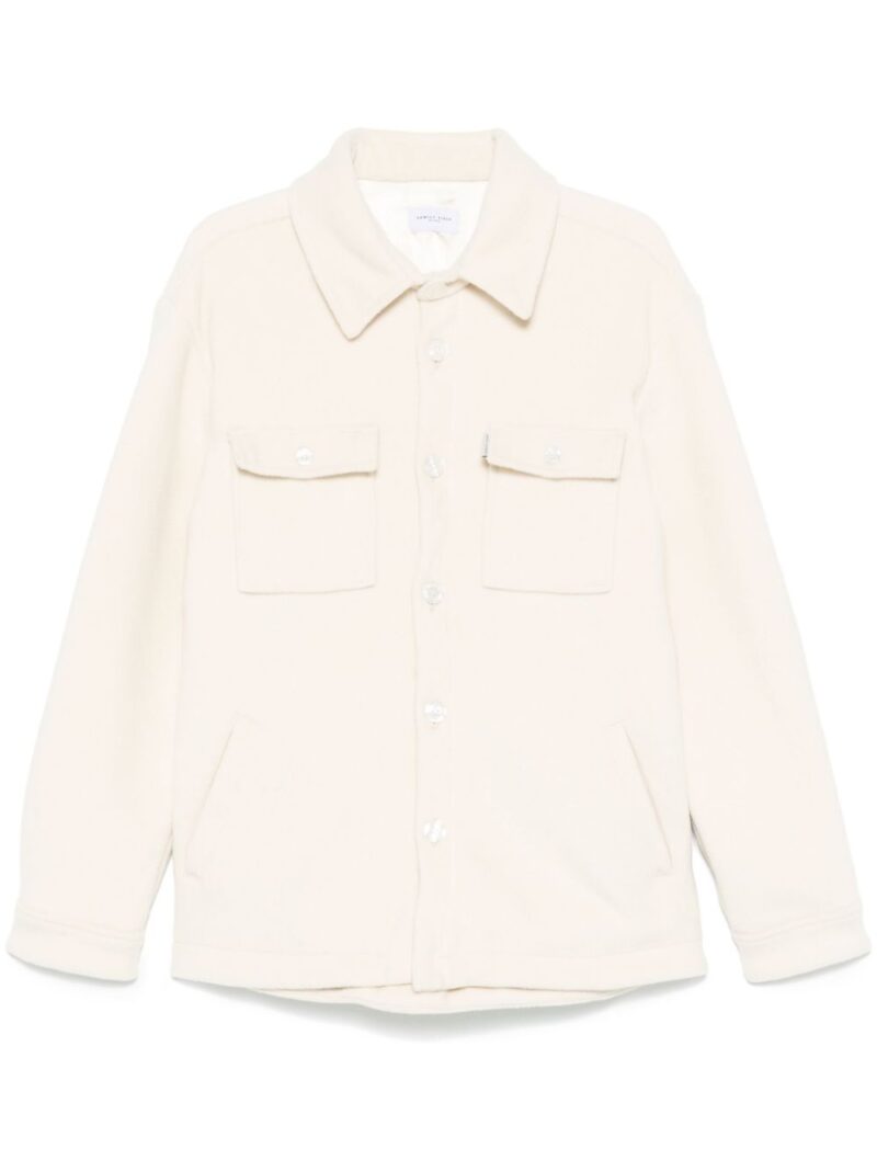 Family First  brushed-effect shirt jacket