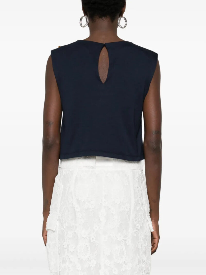 SANDRO  bead-embellished vest