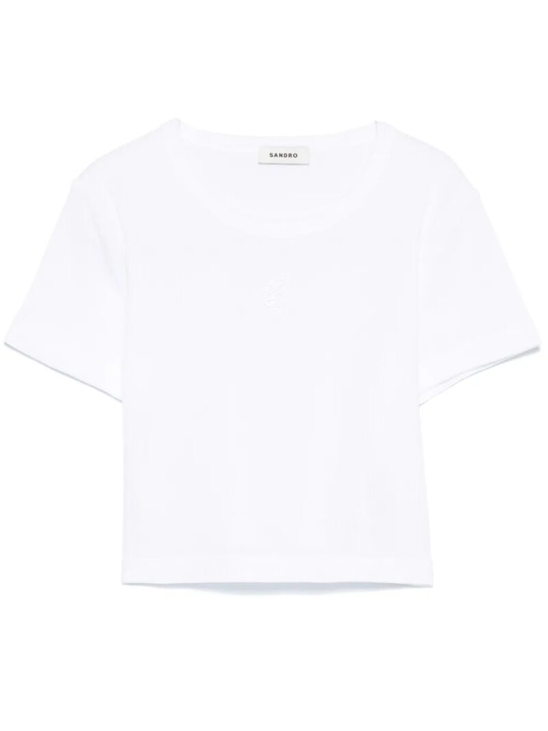 SANDRO  cropped T-shirt