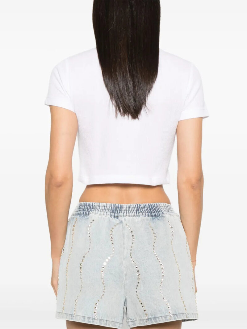 SANDRO cropped T-shirt