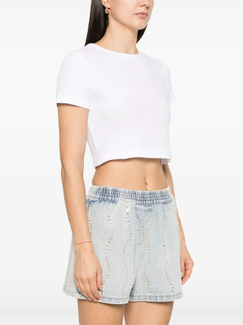 SANDRO cropped T-shirt