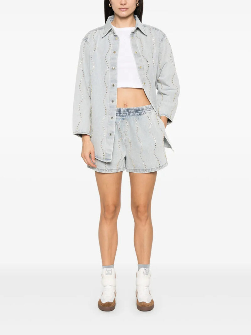 SANDRO cropped T-shirt