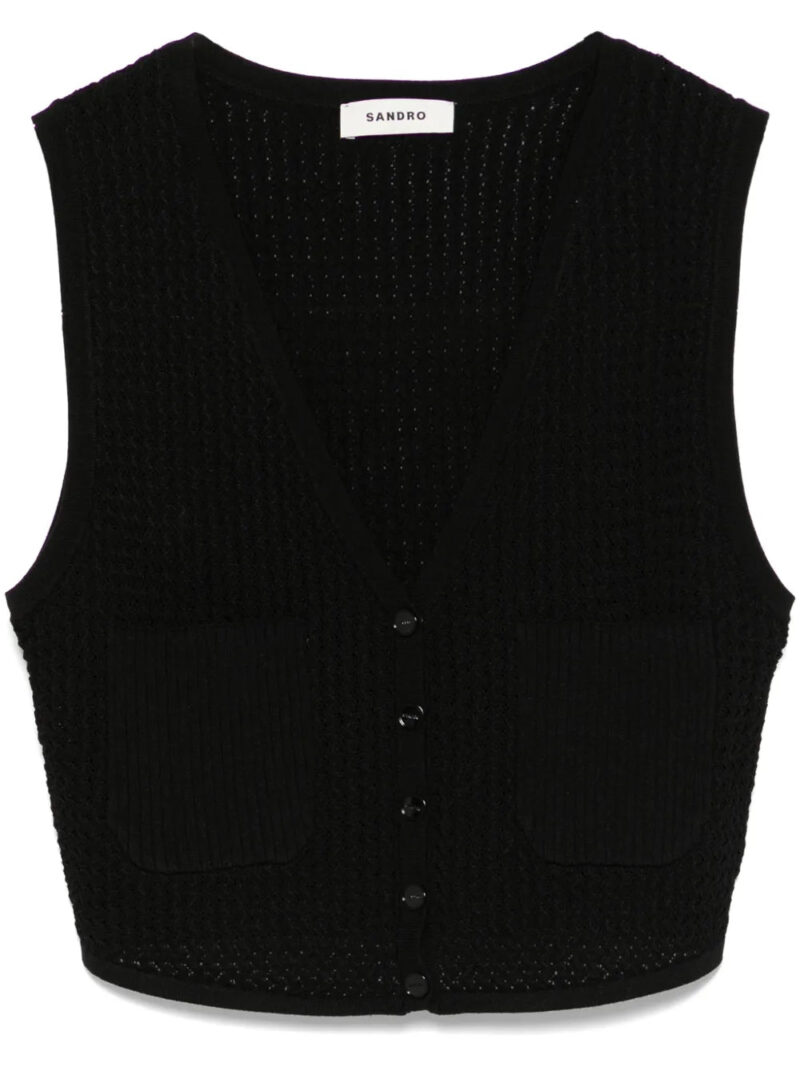SANDRO  knitted top