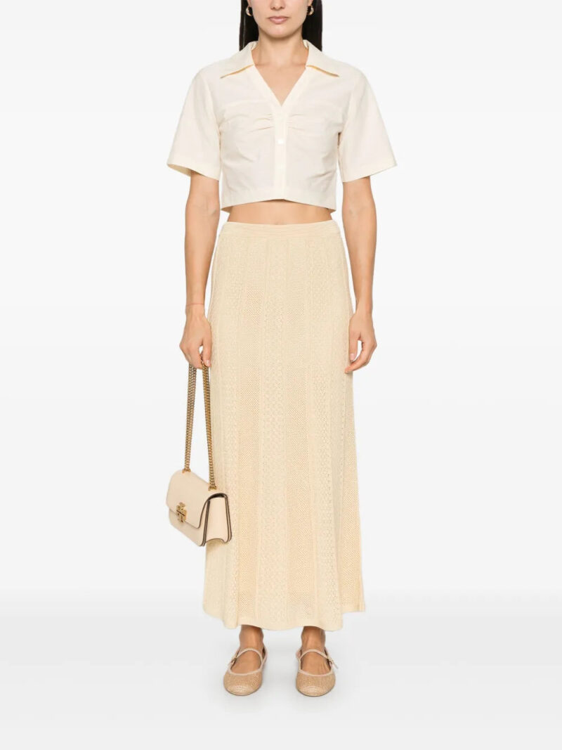 SANDRO  cropped shirt