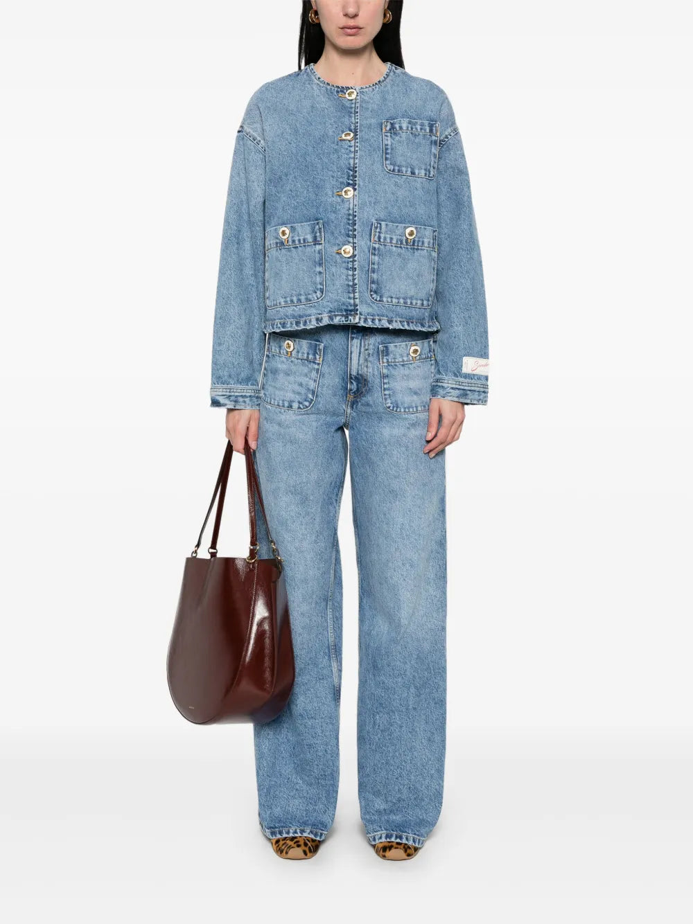 SANDRO faded-effect jeans - Image 2