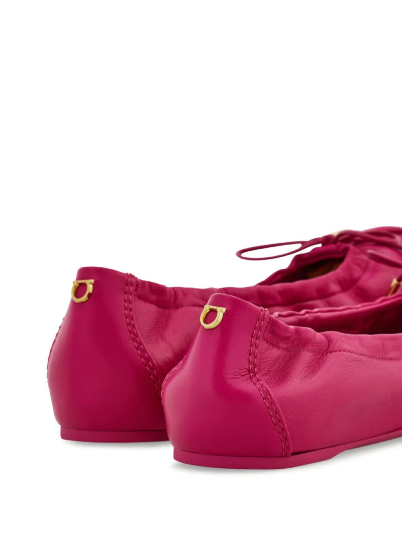 Ferragamo elasticated ballet flats