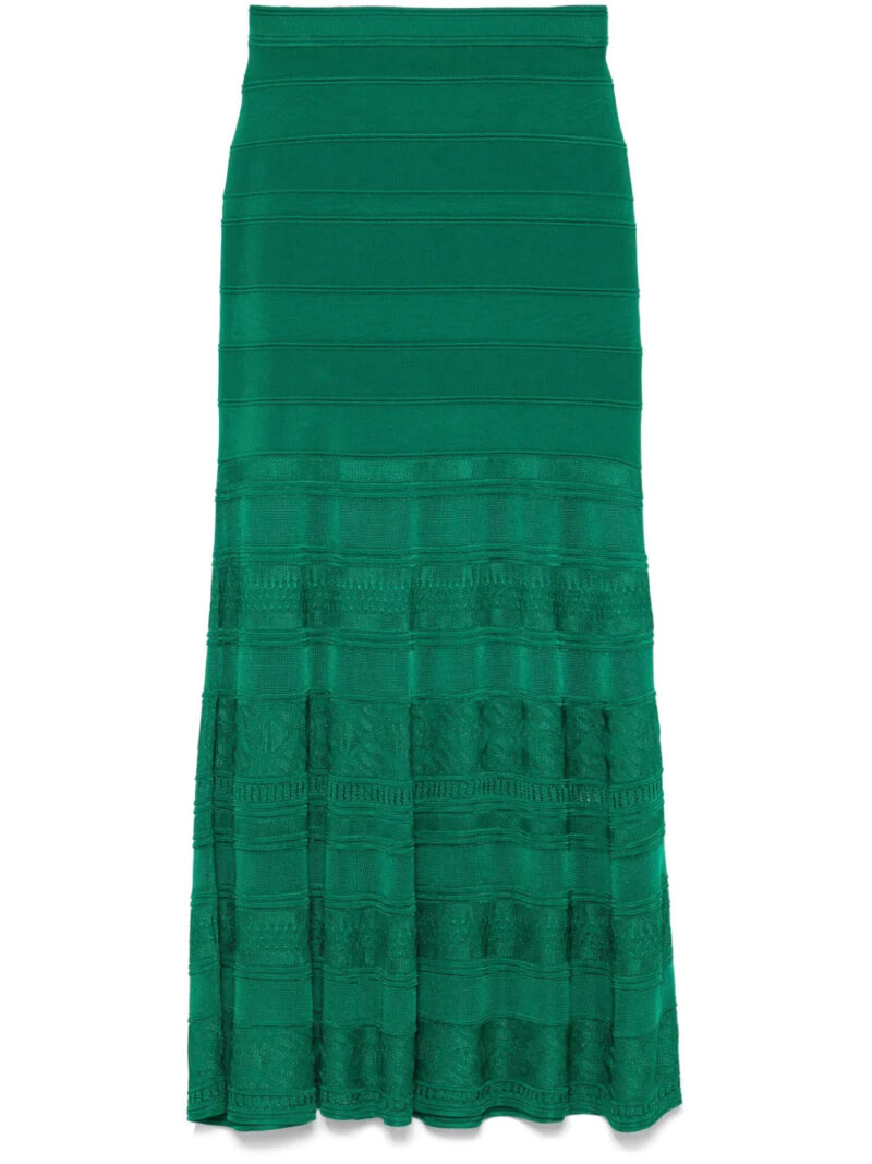 SANDRO  knitted maxi skirt