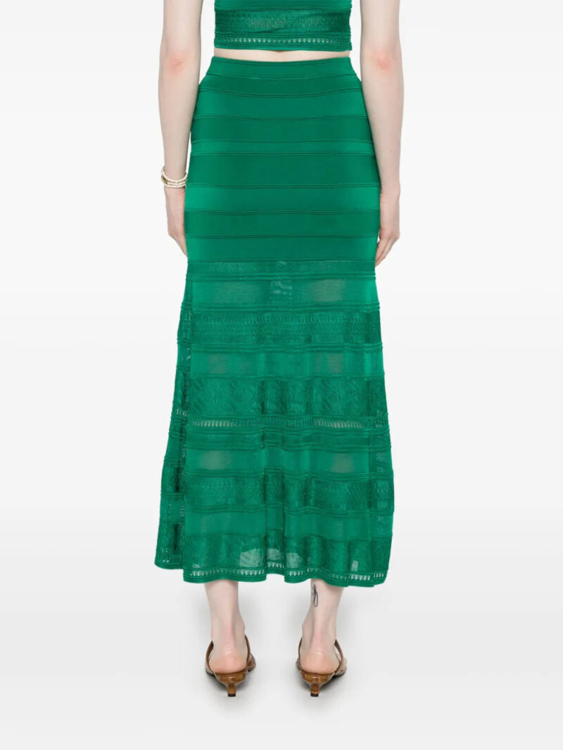 SANDRO  knitted maxi skirt