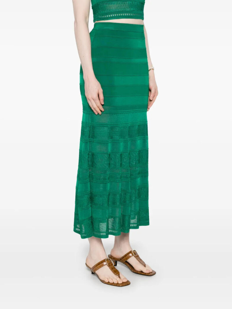 SANDRO  knitted maxi skirt