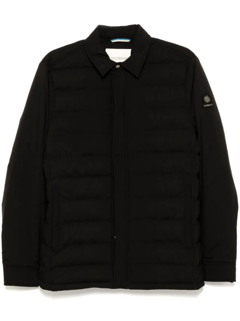 SANDBANKS  logo-badge padded jacket