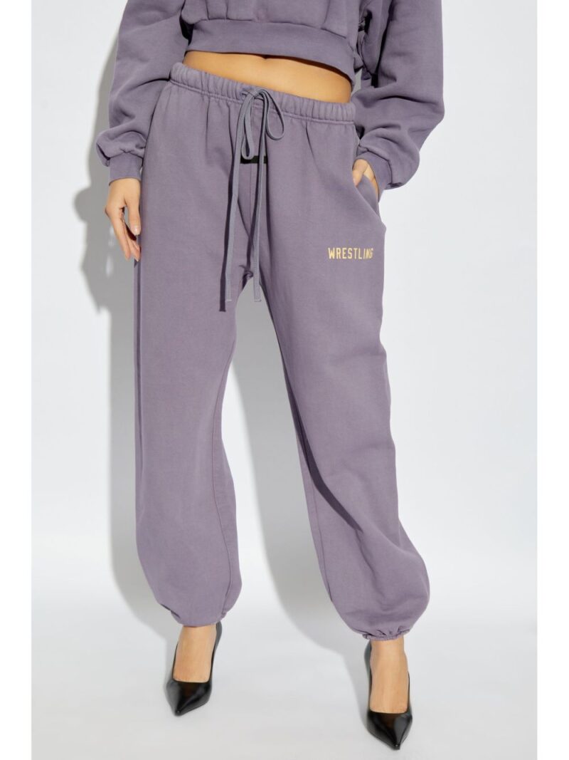 FEAR OF GOD ESSENTIALS  logo-print track pants