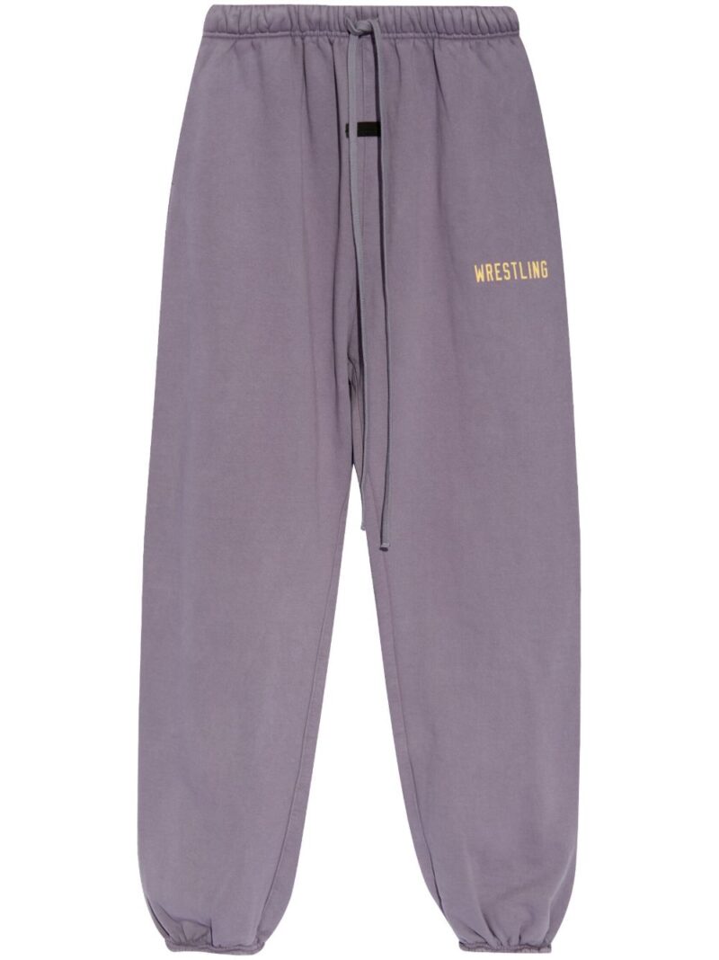 FEAR OF GOD ESSENTIALS  logo-print track pants