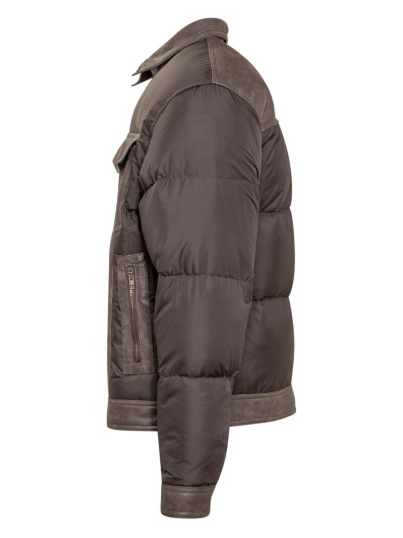 Salvatore Santoro  leather padded jacket
