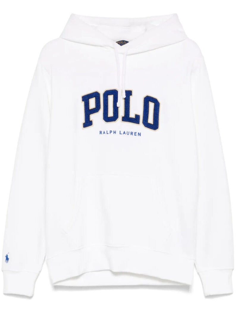 Polo Ralph Lauren  logo-flocked hoodie