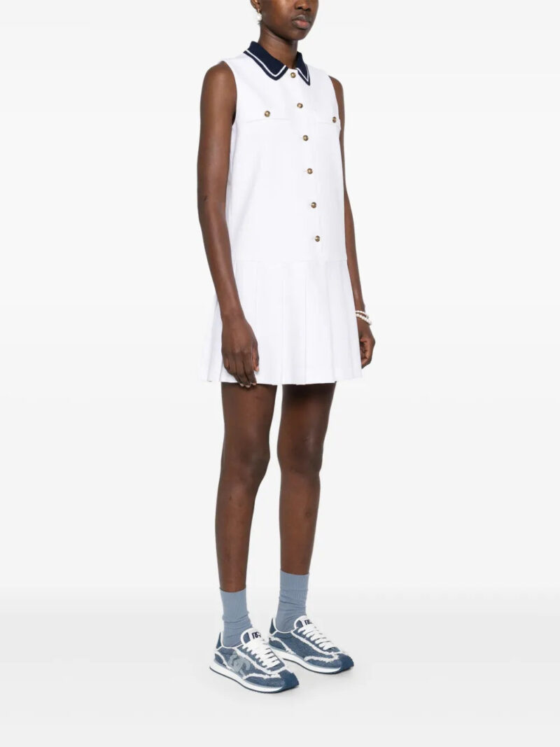SANDRO  pleated mini dress